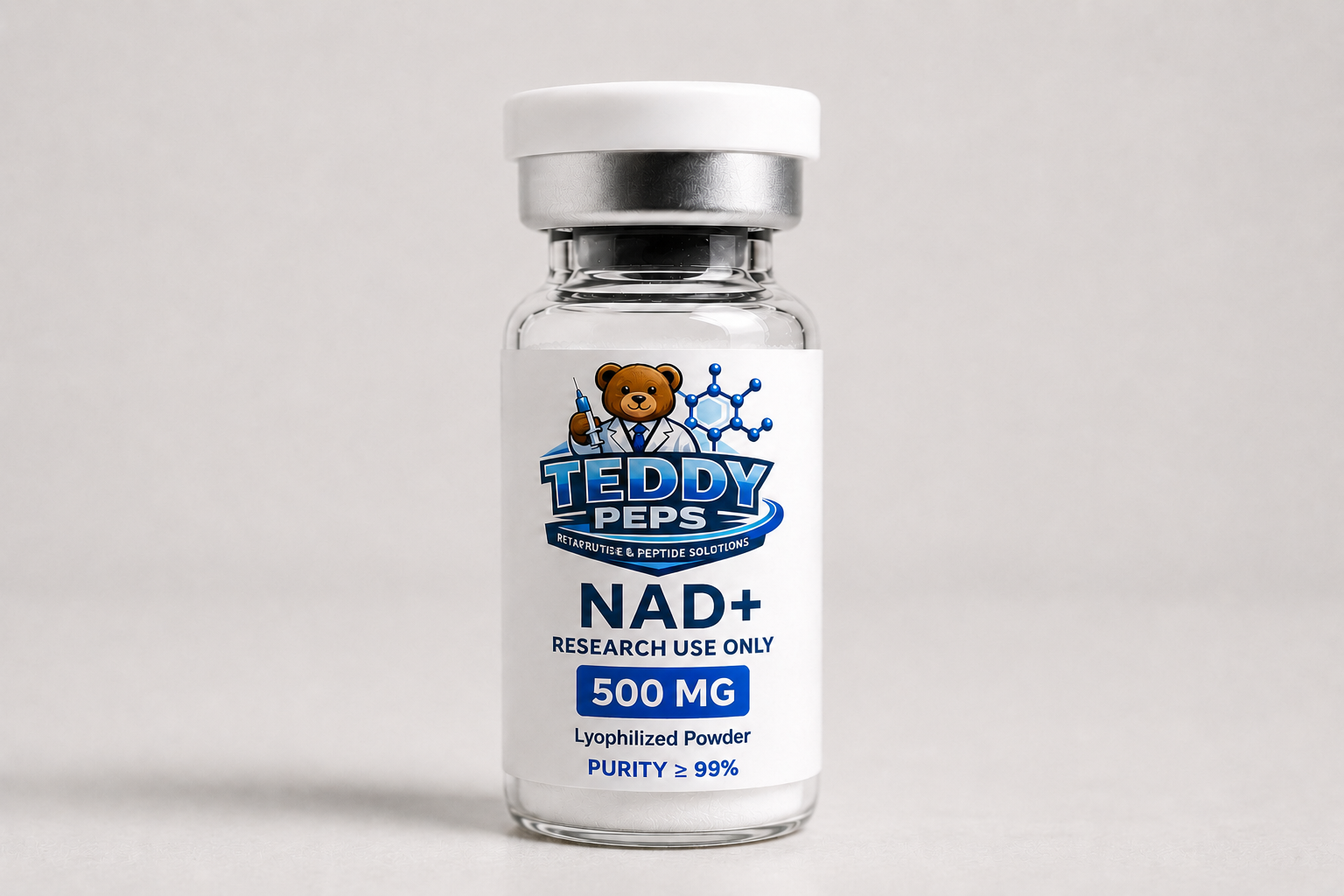 NAD+ 500 mg vial