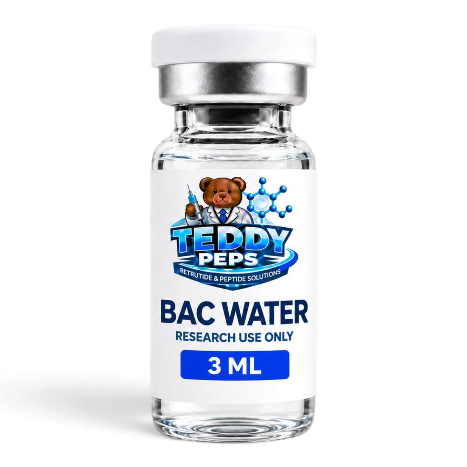 Bacteriostatisch water 3 ml