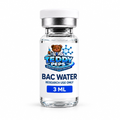 Teddy Peps Bacteriostatic Water 3 ml vial